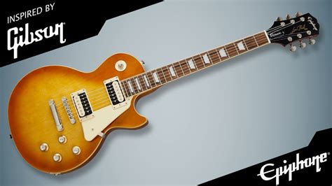 honeyburst les paul|2020 epiphone les paul classic.